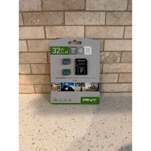 32GB PNY Elite Class 10 U1 microSDHC Flash Memory Card with Adapter